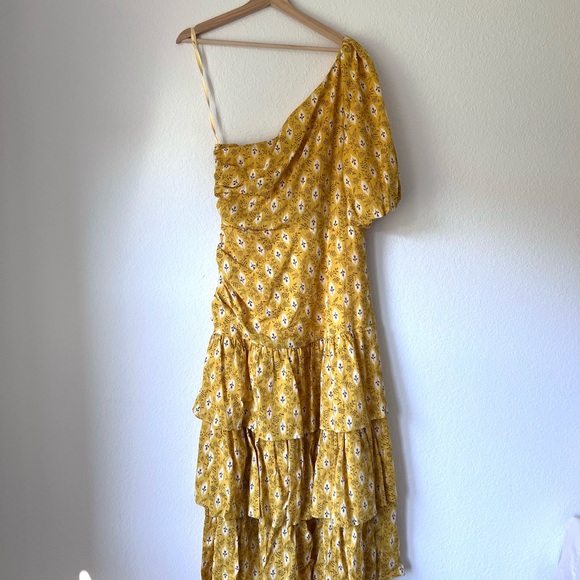 Veronica Beard Virginia Dress in Yellow - Picture 2 of 11